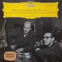 Deutsche Grammophone : Anda - Bartok Concertos 2 & 3